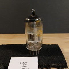 1950’s Amperex 6DJ8 ECC88 Audio Tube Tested STRONG at 90/84 min 55