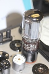 1 Tung-Sol 5881 6L6 Tube – Maxi Power & 539B Tested at 115++% Broken Guide Pin