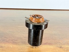 Vintage 7-Pin Miniature Tube Test Socket Adapter