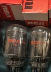 RCA 33GY7A Sweep Tubes NOS NIB Tested Price Per 2 Tubes (1 Pair) Date Matched