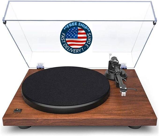 turnable, tocadiscos de vinilo, preamplificador de fono incorporado, transmisión