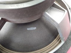ALTEC 3156 High-Power Low Frequency 15Inch Woofer 1 Unit Works Tested TMB00 12.5