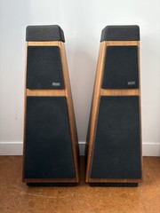 Epicure 3.0 Pyramid Speakers -3 Way – 10″ & 6″ Woofers Mid Century Modern Mcm