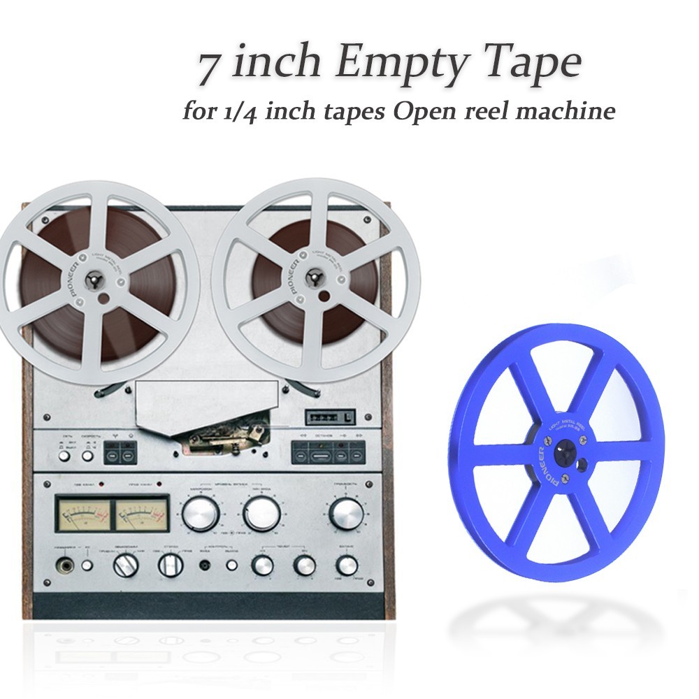 2PCS|7 Inch For Pioneer PR-85 Aluminum Reel to Reel RT-701 707 909 Empty TAPE