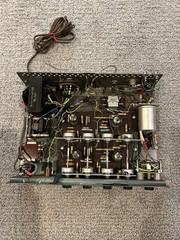 Philips AG9016 Tube amplifier. tubes 2x EL95 & 2x ECC83 (12ax7) – Early 1960’s