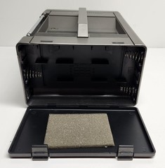 Vintage Bentley Portable 5″ Black &White TV Model 100C Retro Gaming Prop Display