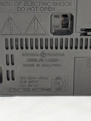 General Electric 2 Way AC/Battery AM/FM Radio Model 7-2825H – Tested