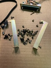 Teac A-3300S Reel To Reel Random Lot Of Spare Parts: Screws, Nuts, Belt,Fuse Etc