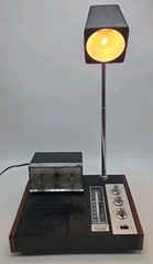 VTG Longines Symphonette LCR-500 Slumber Center Electric Clock Light Radio Read