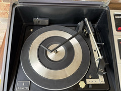 🍊Vintage 1970s Zenith Allegro Stereo System w/ AM/FM Stereo Turntable 8 Track!