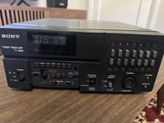 Sony TT-3000 Tuner Timer Unit (Untested But Powers On; Read Description)