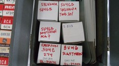 Lot of 100’s Vintage Vacuum Tubes RCA Sylvania GE Tung-Sol Western Elec Mullard