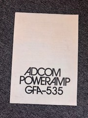 SONY, ORTOFON, ADCOM, DBX VARIETY OF MANUALS