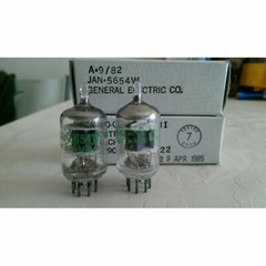 2Pcs US GE 5654W Tube Upgrade 6J1 / 6m1 / EF95 / 403A / 6AK5 / 403B / CV4010 New