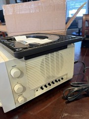 RCA Under Counter B&W Television / Radio(1987)Original Mounting Bracket Included