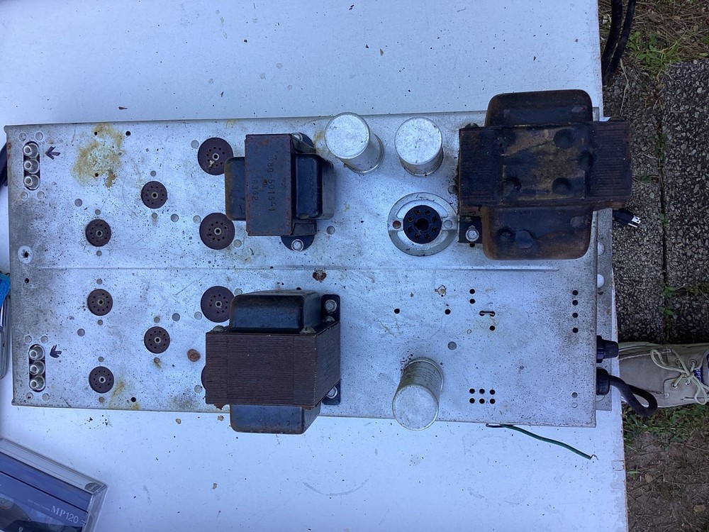 Vintage Hammond ? Organ Tube Amplifier As Is For Parts Lot 34