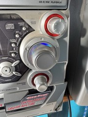 JVC MX GT700 Stereo 3Disc Changer, Dual Cass, AM/FM 330 Watts (SEE DESCRIPTION)