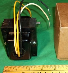 BASLER BE10648 001 CLASS 2 TRANSFORMER 60VA PRI:120V SEC:12V w/FUSE On Side! NOS
