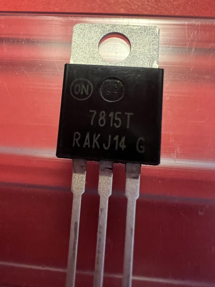 7815T ONSEMI LINEAR VOLTAGE REGULATOR TO-220-3 CASE 1A 15V (PKG QTY 4) SEE PHOTO