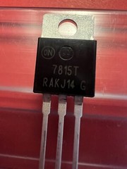 7815T ONSEMI LINEAR VOLTAGE REGULATOR TO-220-3 CASE 1A 15V (PKG QTY 4) SEE PHOTO