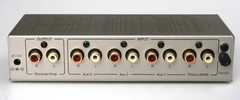 TCC TC-754 Phono Preamp w/ 3 AUX Inputs; SILVER FINISH