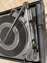 Vintage Garrard 50 MK II Turntable For Parts Not Working