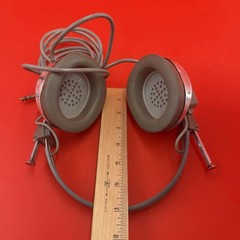 Vintage RCA XHK-11J Stereo Headphones Japan Gray Over Ear Headset