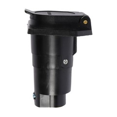 1pc For 12V 7 Pin Round Trailer Plug 7 Way Socket Adapter Wiring Connector