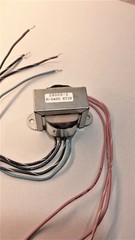 Power Transformer 120/240V – 46Vdc @ 250MA. .25A, +/- 23V, NOS. #005