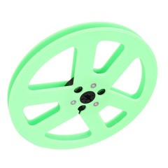 1/4 7 Inch Empty Tape Reel Fit For Reel To Reel ABS Universal Open Ree HPLZ