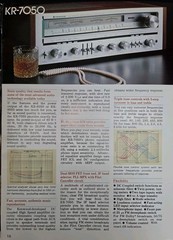Kenwood KR-7050 High Speed DC Stereo Receiver – Cleaned and Tested