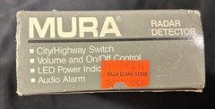 1980S Vintage Mura Superheterodyne Radar Detector Model: TD-74 SEALED BOX SL M3