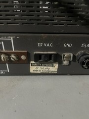 Rowe Customusic CPA-15 Tube Amplifier PA Amp Powers On Tubes Glow Vintage