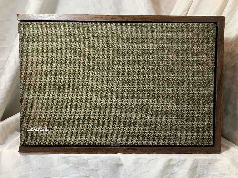 1977 Vintage Bose 300 Series Single Speaker-New Foam, Sounds Great!