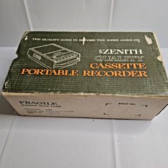 Zenith A‑610J Reporter Cassette Recorder • Japan • Clean • With Mic/Case Mint