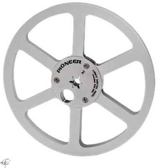 2X 7” Pioneer Silver PR-85 Aluminum Reel to Reel RT-707 909 Empty Take Up Reel