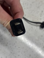 Technics SL-Q3 Vintage Turntable part Power Cord Cable