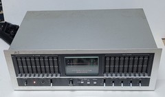 JVC SEA-80 Multi-Voltage Stereo Graphic Equalizer Powers On AS IS Untested