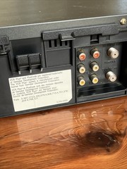 Panasonic PV-V4520 4-Head Hi-Fi Vhs VCR+ Blue Line w/Remote & Owners Manual