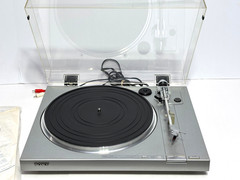 Sony PS-LX2 Direct Drive Turntable w/ Ortofon Cartridge + Manual Tested Working