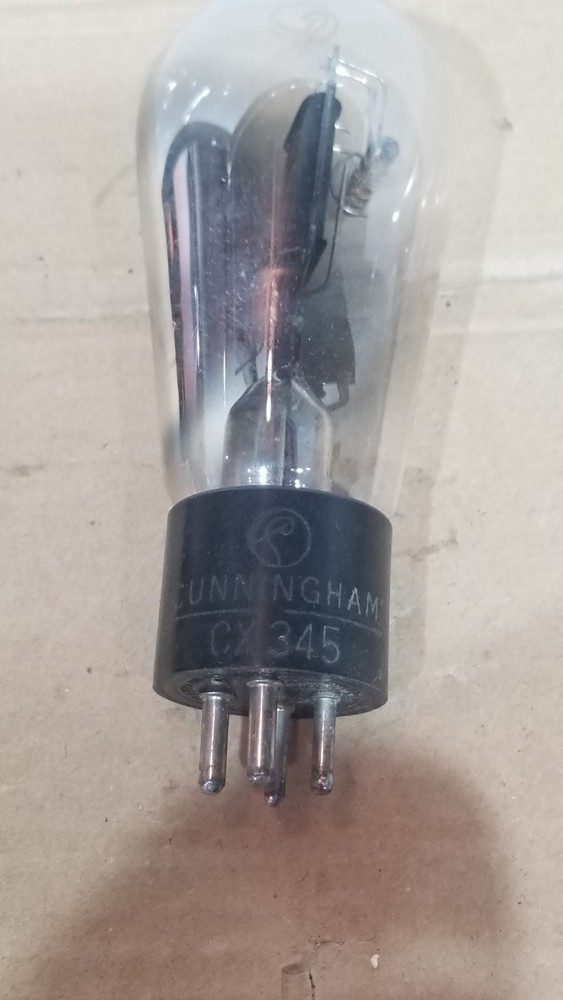 1 CX 345 CUNNINGHAM i Radio Amp 45 Vacuum Tube – Removed from AK Chassis