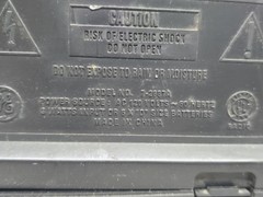 VINTAGE GE GENERAL ELECTRIC SUPERADIO MODEL 7-2887A TESTED WORKS & LOOKS GREAT!