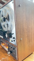 TEAC A-4010S Automatic Reverse Reel to Reel Tape Recorder Tested AR-40S Amp