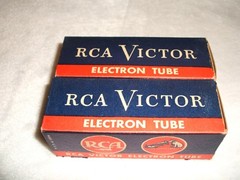 (2) NOS RCA Victor 1C5GT Vintage Radio VACUUM TUBES Hickok 539C tested