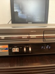 Go Video VR3930 DVD VCR Combo Player Transfer VHS Tape Cassette recorder
