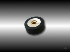 Pioneer RT-707 / 701 New Pinch Roller : Pulley with logo on THE BACK