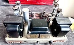 Original Working Dynaco Stereo 70 , Mullard el34 Tubes, No Mods, Classic Sound!