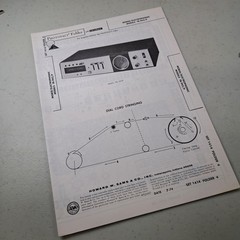 MORSE/ELECTROPHONIC Manual TR-942/P Stereo Receiver 1974 Illustrated PHOTOFACT
