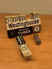 NOS NIB Lot Of Westinghouse WL 5814A Vacuum Tubes Amplitrex