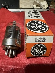 GE General Electric 6146 B 8298A Power Tube Open Box, Tests Strong HiFi Amp Ham